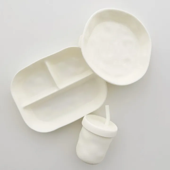 Набір для годування HEORSHE Ripple White — Photo 5