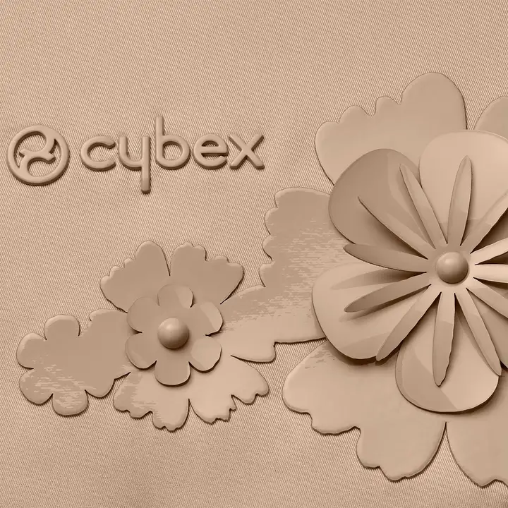 Чохол для ніг Cybex Platinum Simply Flowers Beige — Photo 4