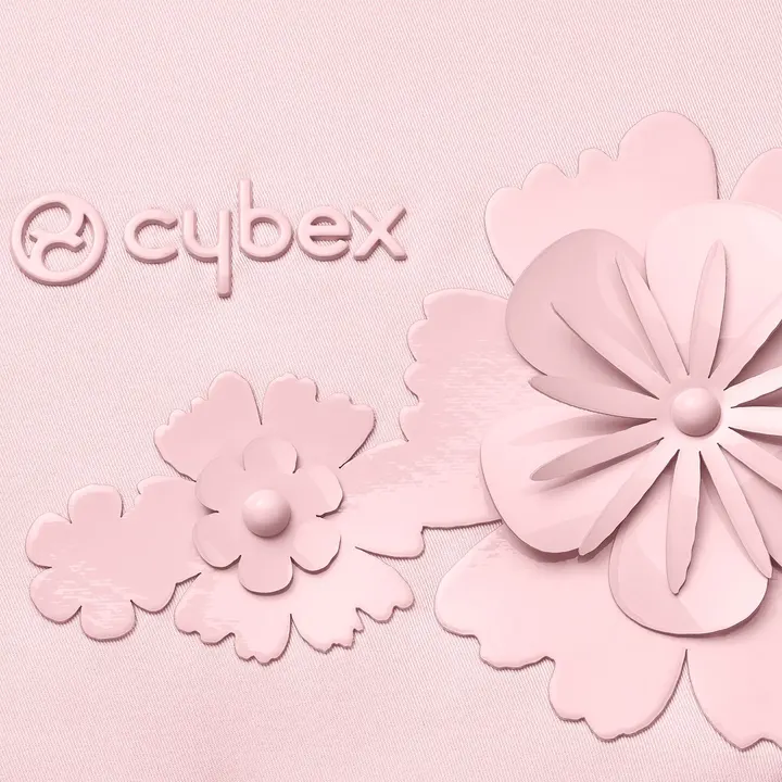 Чохол для ніг Cybex Platinum Simply Flowers Pink — Photo 4