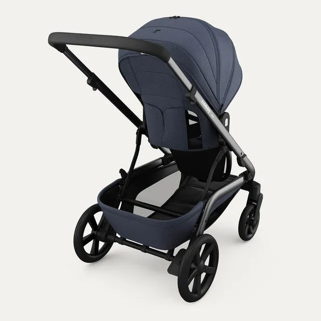Дитячий візочок для двійні NUVO Pram Blue Slate — Photo 11