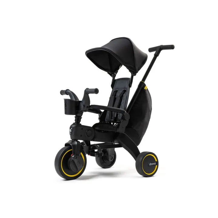 Складний триколісний велосипед Doona Liki Trike S5 Limited Edition - Midnight