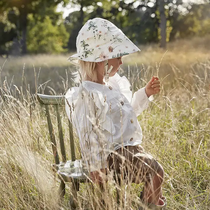 Капелюх від сонця Elodie Detail Sun Hat Meadow Blossom ELODIE 6-12 month — Photo 11