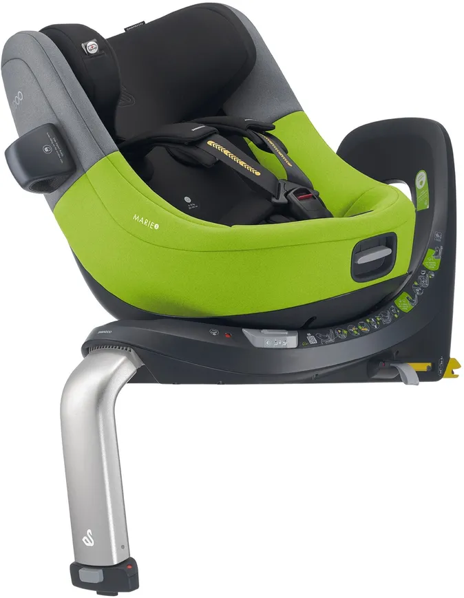 Дитяче автокрісло Swandoo Marie5 i-Size Lime/Sesame Grey — Photo 10