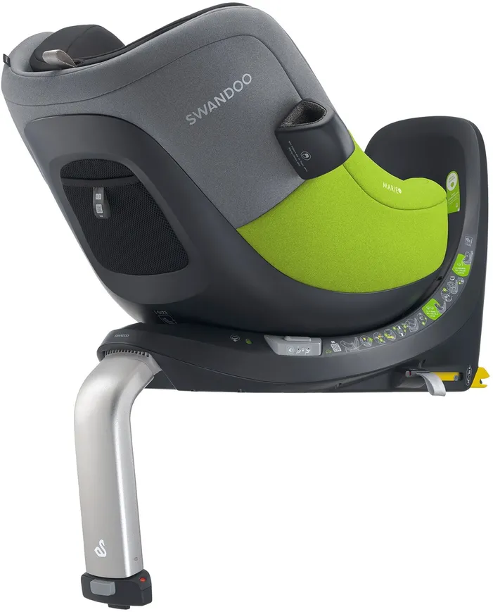 Дитяче автокрісло Swandoo Marie5 i-Size Lime/Sesame Grey — Photo 11