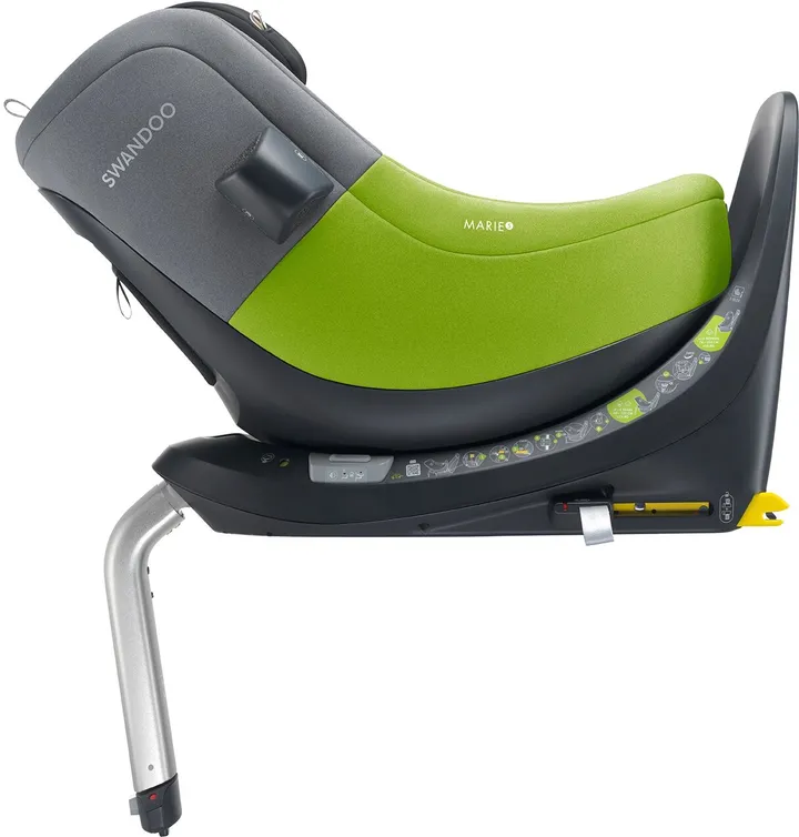 Дитяче автокрісло Swandoo Marie5 i-Size Lime/Sesame Grey — Photo 12
