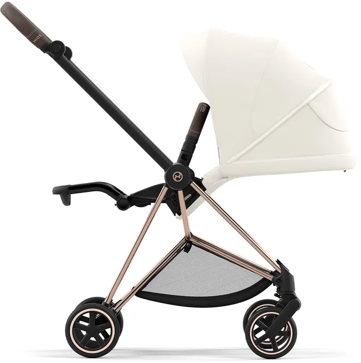 Коляска 2 в 1 Cybex Mios 4.0 Off White на шасі Rose Gold — Photo 9
