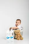 Органічний рідкий пральний порошок Friendly Organic без запаху 1000 мл (20 прань) — Photo 4