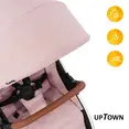 Коляска прогулянкова Hauck Uptown Melange Rose — Photo 3