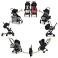 Коляска прогулянкова Bumprider Connect3 Black-Navy — Photo 4
