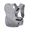 Рюкзак-переноска DreamBaby Oxford Denim Grey — Photo 4