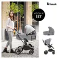 Коляска універсальна Hauck Vision X Set Silver Melange Grey — Photo 4
