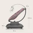 Крісло-гойдалка Lionelo BLOSSOM PINK MAUVE — Photo 4