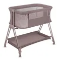 Ліжечко приставне Lionelo LUNA BEIGE TAUPE