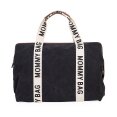 Сумка Childhome Mommy bag Signature canvas black