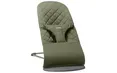 Шезлонг для немовлят BabyBjorn Bouncer BLISS Woven Dark Green Classic Quilt