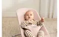 Шезлонг для немовлят BabyBjorn Bouncer BLISS Woven Light Pink Melange — Photo 2