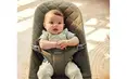 Шезлонг для немовлят BabyBjorn Bouncer BLISS Woven Dark Green Classic Quilt — Photo 1