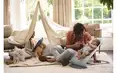 Шезлонг для немовлят BabyBjorn Bouncer BLISS Woven Light Grey Melange — Photo 6