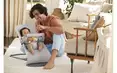 Шезлонг для немовлят BabyBjorn Bouncer BLISS Woven Light Grey Melange — Photo 7