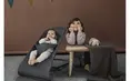 Шезлонг для немовлят BabyBjorn Bouncer BLISS Woven Anthracite Classic Quilt — Photo 8