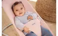 Шезлонг для немовлят BabyBjorn Bouncer BLISS Woven Light Pink Melange — Photo 11
