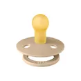 Пустушка BIBS Colour Latex Round (кругла) – Taupe 6-18 міс.