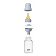Дитяча пляшечка BIBS Baby Bottle Round Latex 150 мл Slow Flow (повільний поток) Ivory — Photo 5
