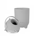 Контейнер для використаних підгузків Lionelo PUREBIN GREY — Photo 3
