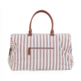 Сумка Childhome Mommy bag stripes nude/terracotta — Photo 9