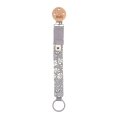 Тримач для пустушки BIBS x Liberty Pacifier Clip – Capel Fossil Grey