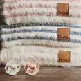 Плед Elodie Details furry Knit Blanket Berry Blue — Photo 1