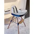 Стілець для годування Childhome Evolu 2 з бампером nut/frosted, арт. CHEVOCHFR — Photo 9