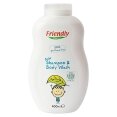 Дитячий шампунь-гель для купання FRIENDLY ORGANIC, без запаху