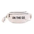 Сумка через плече Childhome Banana bag teddy white, арт. CWBANATW — Photo 7
