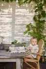 Нагрудник з рукавами для годування Elodie Details Longsleeved Baby Bib Fairytale Forest — Photo 2