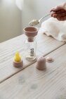 Скляна дитяча пляшечка BIBS Baby Glass Bottle повний комплект 110 мл - Iron — Photo 2