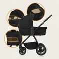 Універсальна коляска 2 в 1 Lionelo MERIL 2IN1 BLACK ONYX
