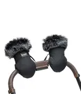 Рукавиці на коляску Bair Northmuff Black Noire — Photo 2