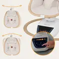 Крісло-гойдалка Lionelo OLIVIA BEIGE NATURAL — Photo 1
