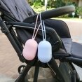 Силіконовий контейнер для пустушки на блискавці (картонне пакування) Baby Blue — Photo 6