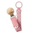 Тримач для пустушки BIBS Pacifier Clip Braided Blush — Photo 21