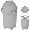 Контейнер для використаних підгузків Lionelo PUREBIN GREY