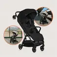 Прогулянкова коляска Lionelo JULIE AIR BLACK ONYX — Photo 2