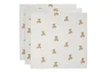 Муслінові пелюшки Jollein 70×70, Teddy Bear, 3 шт.