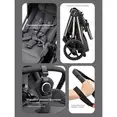 Універсальна коляска 2 в 1 Bair Pixel Anthracite Black — Photo 18