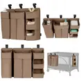 Органайзер для ліжечка Lionelo SIDEPOCKET LARGE BEIGE