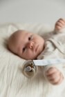 Тримач-стрічка для пустушки BIBS Pacifier Clip Ribbon Dusty Blue — Photo 4