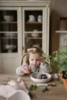 Набір для годування Elodie Details Silicone Bowl Set Blue Garden — Photo 4