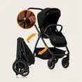 Універсальна коляска 2 в 1 Lionelo MERIL 2IN1 BLACK ONYX — Photo 2