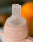 Дитяча пляшечка непроливайка з носиком BIBS Baby Sippy Bottle Spout Silicone 1 pack 150 ml Blush — Photo 1